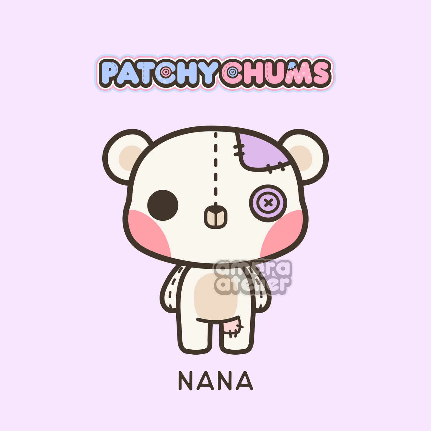 Sticker Pack | Patchy Chums | Amora Atelier Originals