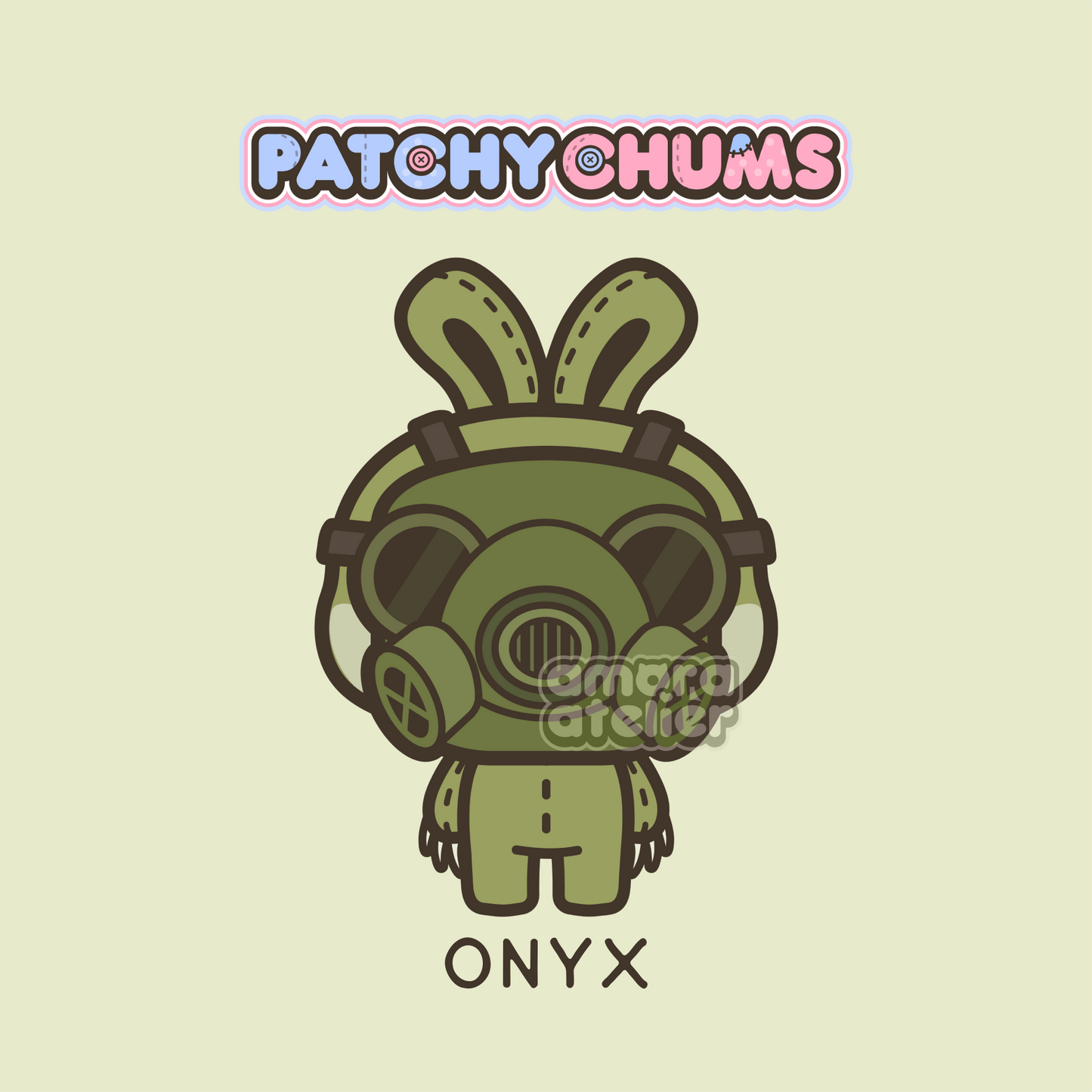 Sticker Pack | Patchy Chums | Amora Atelier Originals