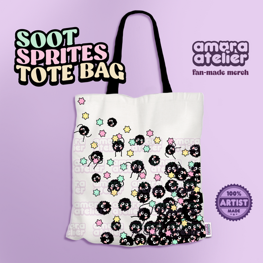 Tote Bag | Studio Ghibli Spirited Away Soots Sprites